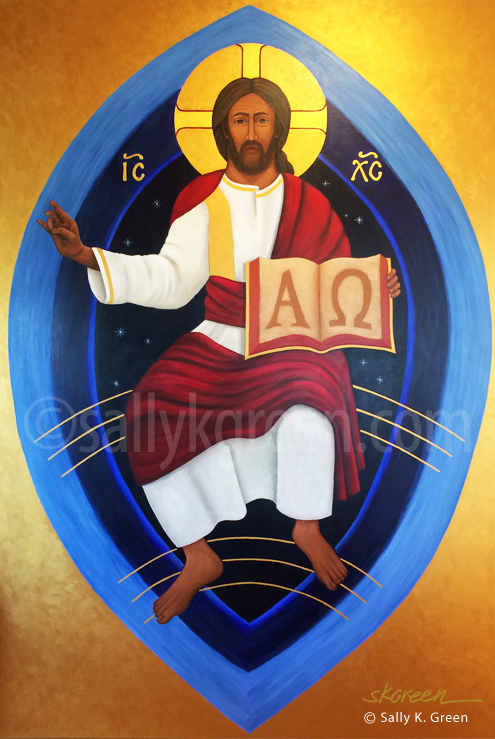 Christ in Glory icon