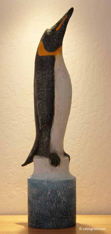 penguin sculpture